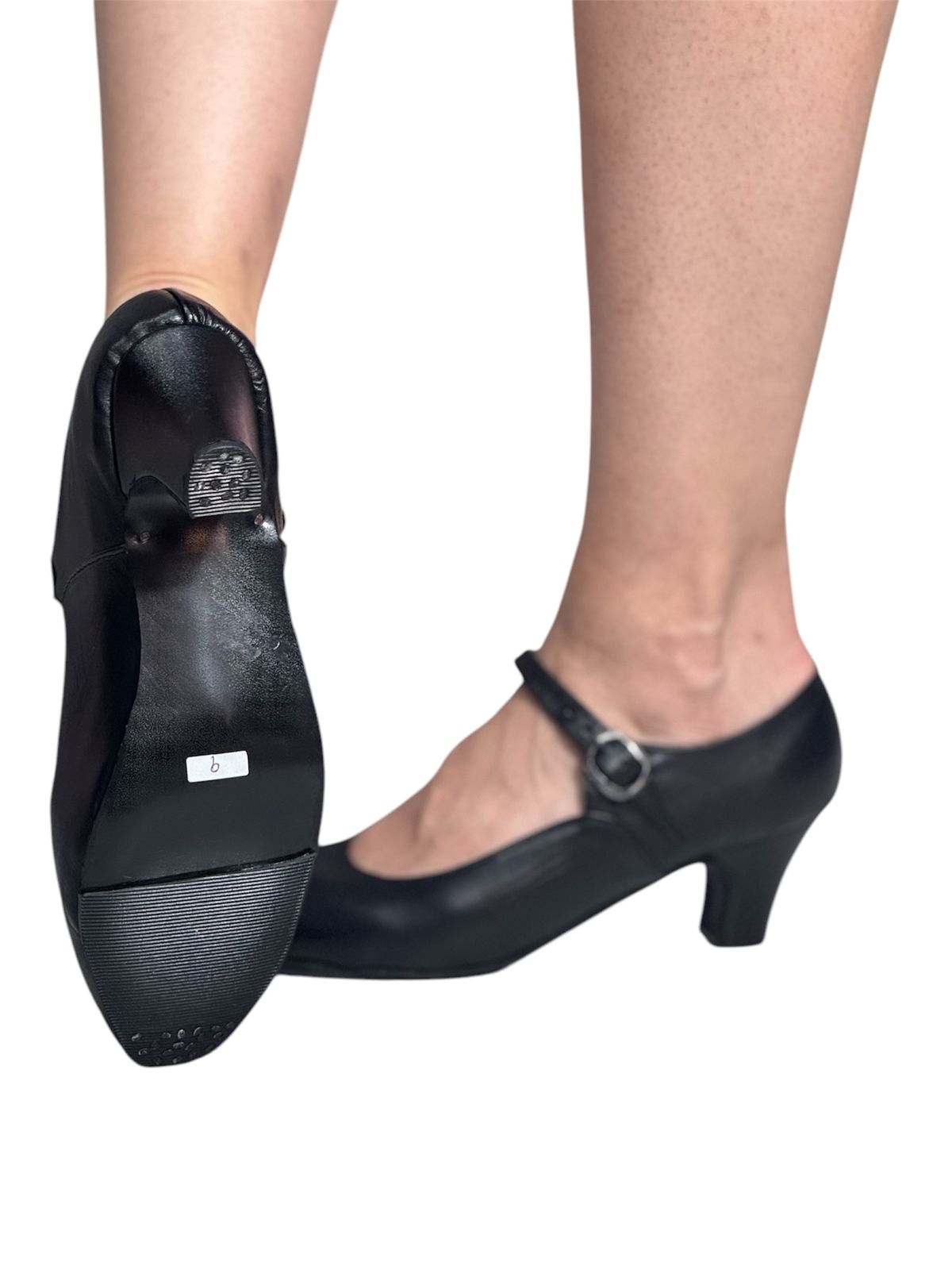 Zapato de Español Nacional NEGRO Y BEIGE