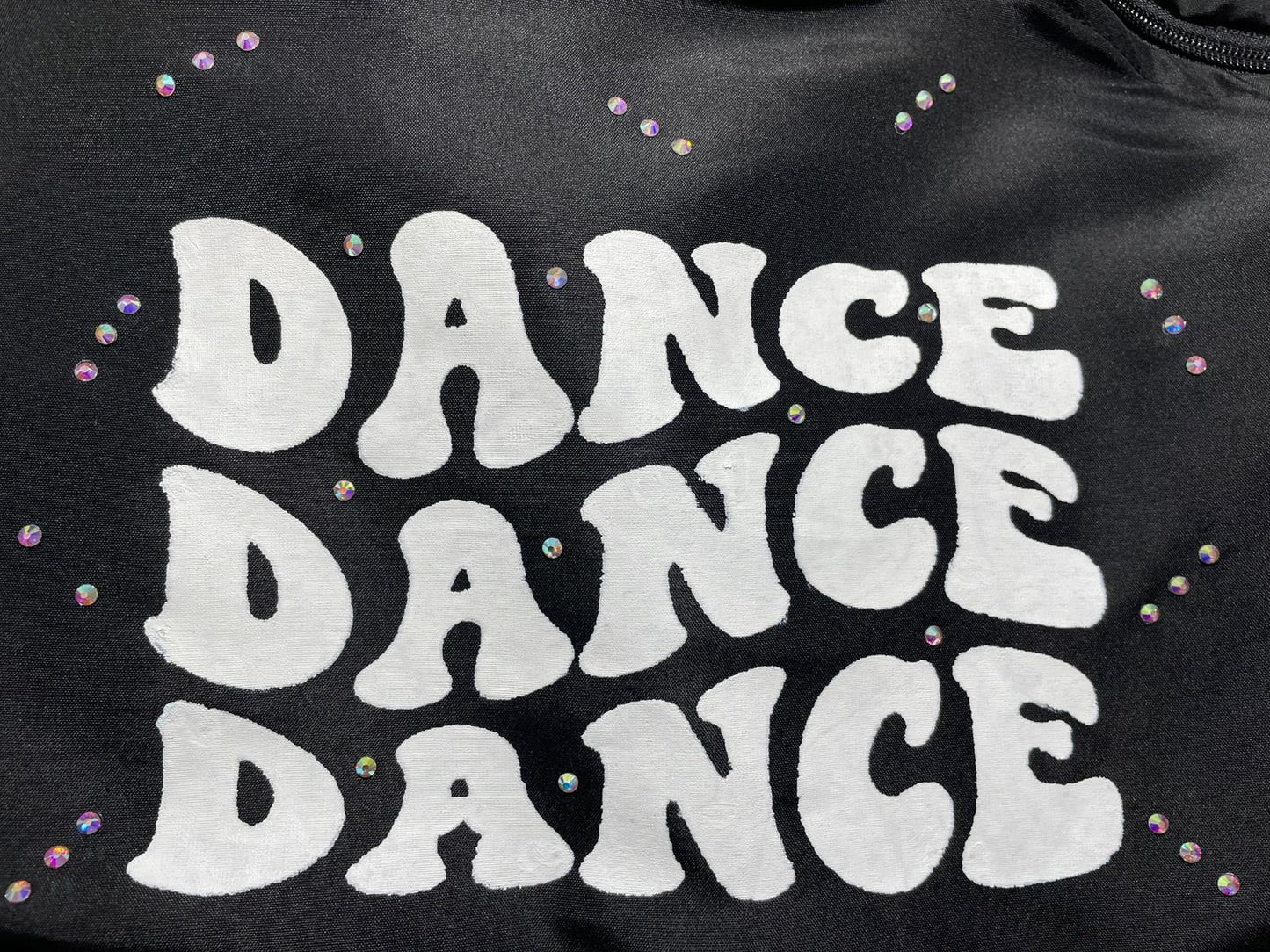 BOLSO NEGRO BRILLOSO DANCE