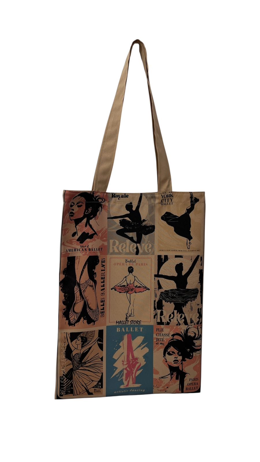 TOTE BAG BALLET BEIGE