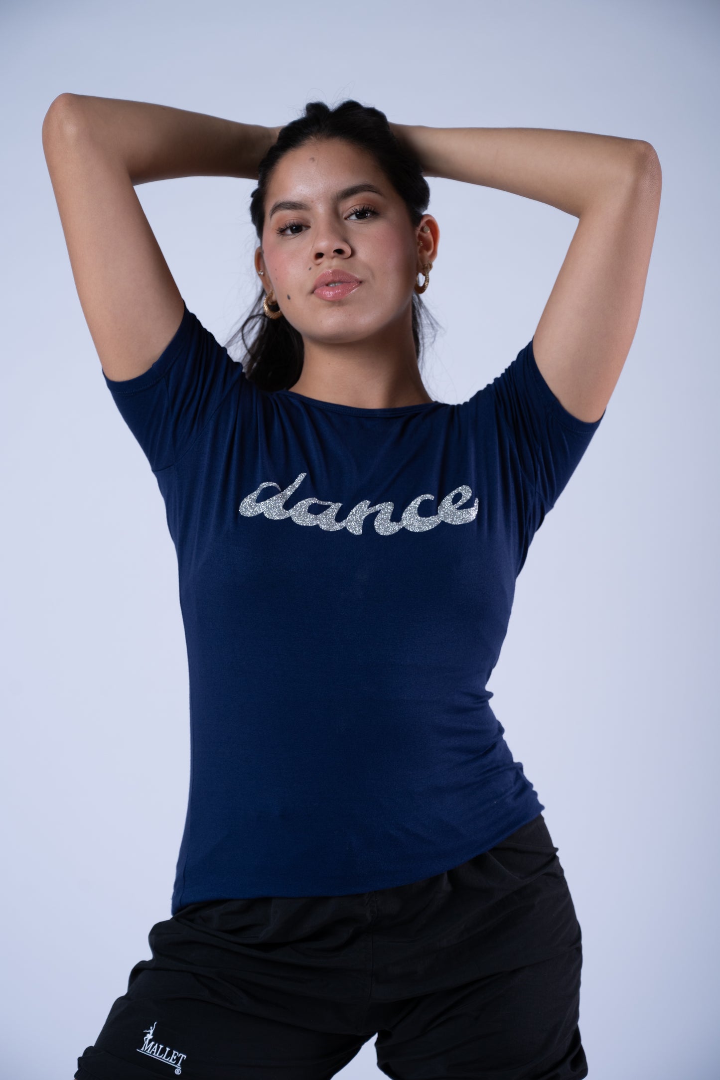 REMERA DANCE AZUL MARINO