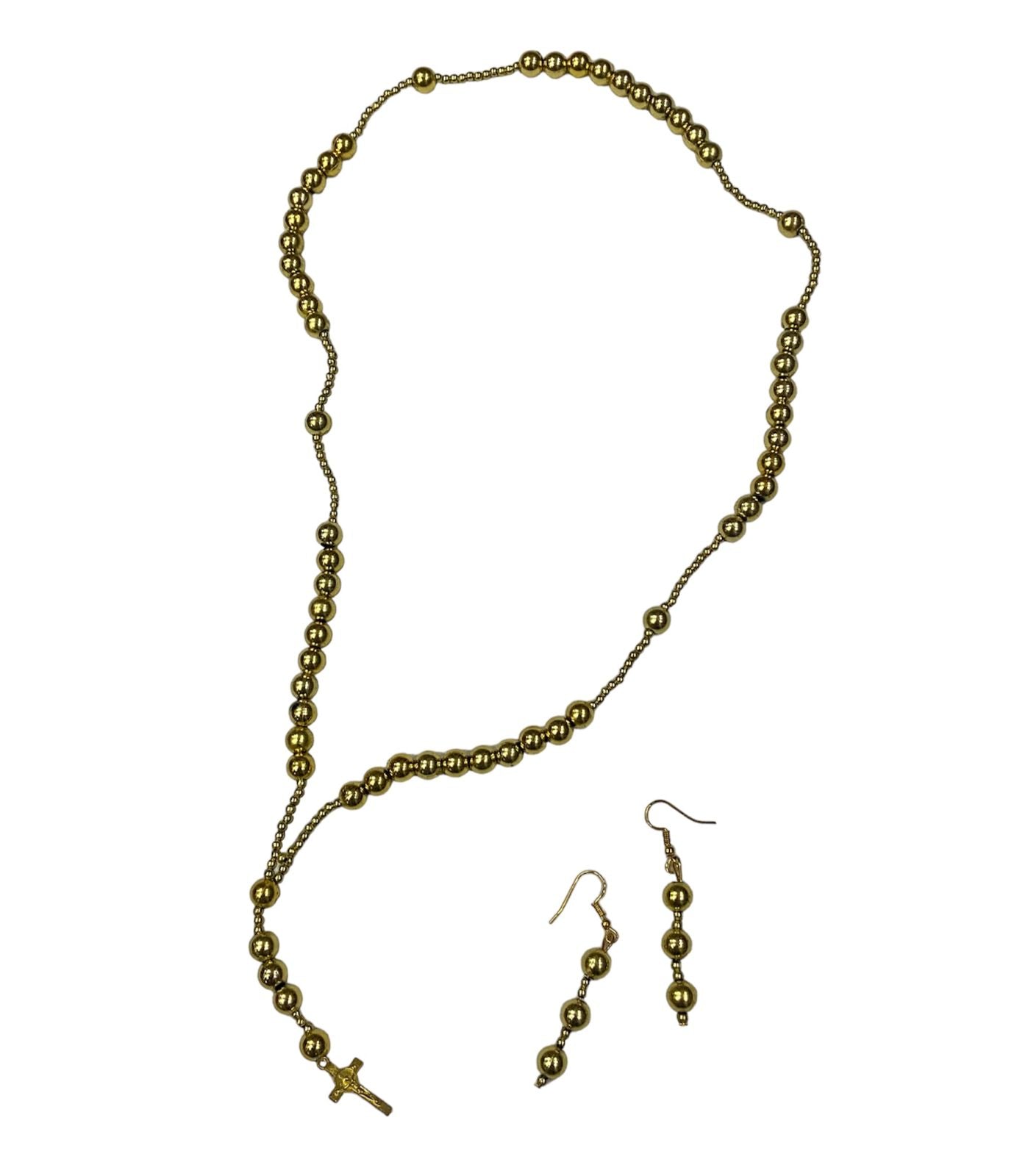 Collar de Paraguayo con Aro Dorado