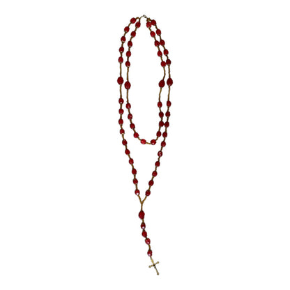 COLLAR DOBLE ROJO