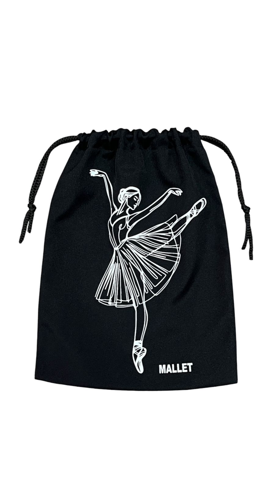 BOLSITA PARA PUNTAS NEGRO BAILARINA