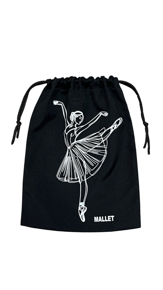 BOLSITA PARA PUNTAS NEGRO BAILARINA