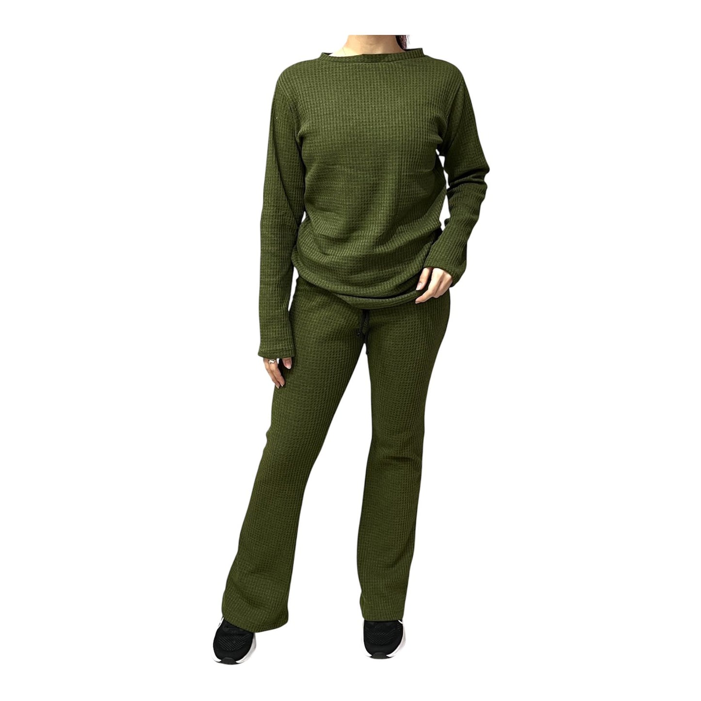 CONJUNTO VERDE DE LANILLA