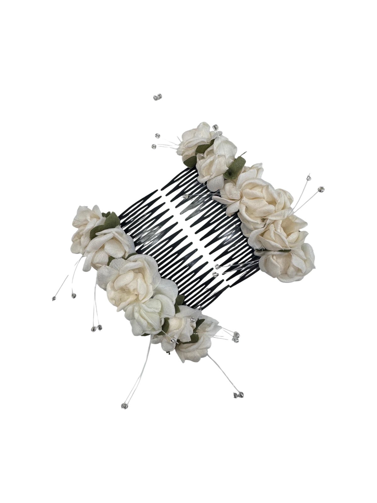 PEINETA FLOR BLANCA