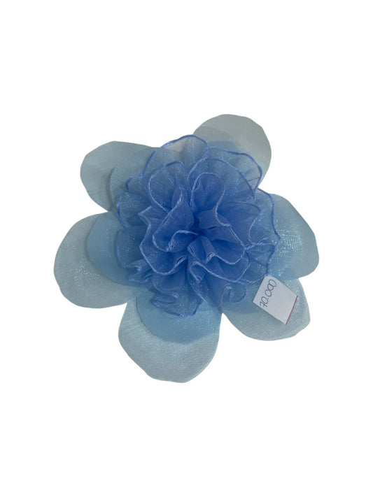 Tocado flor celeste