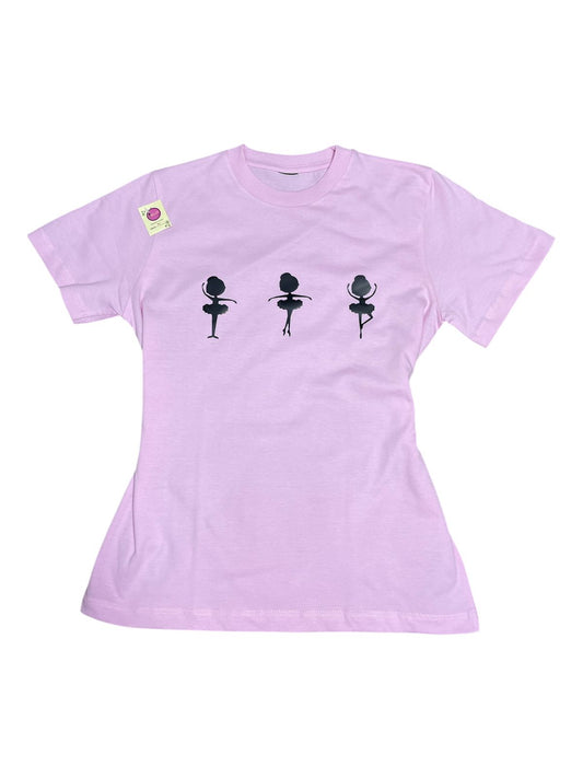 Remera Rosa Bailarinas