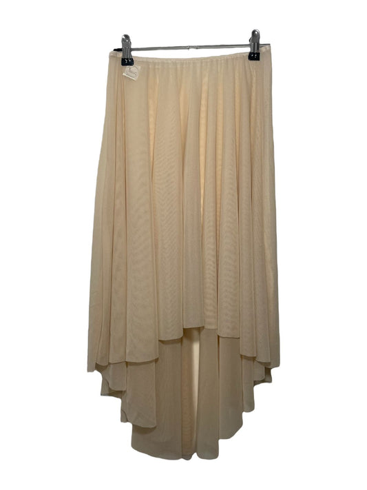 Pollera de Tul Beige