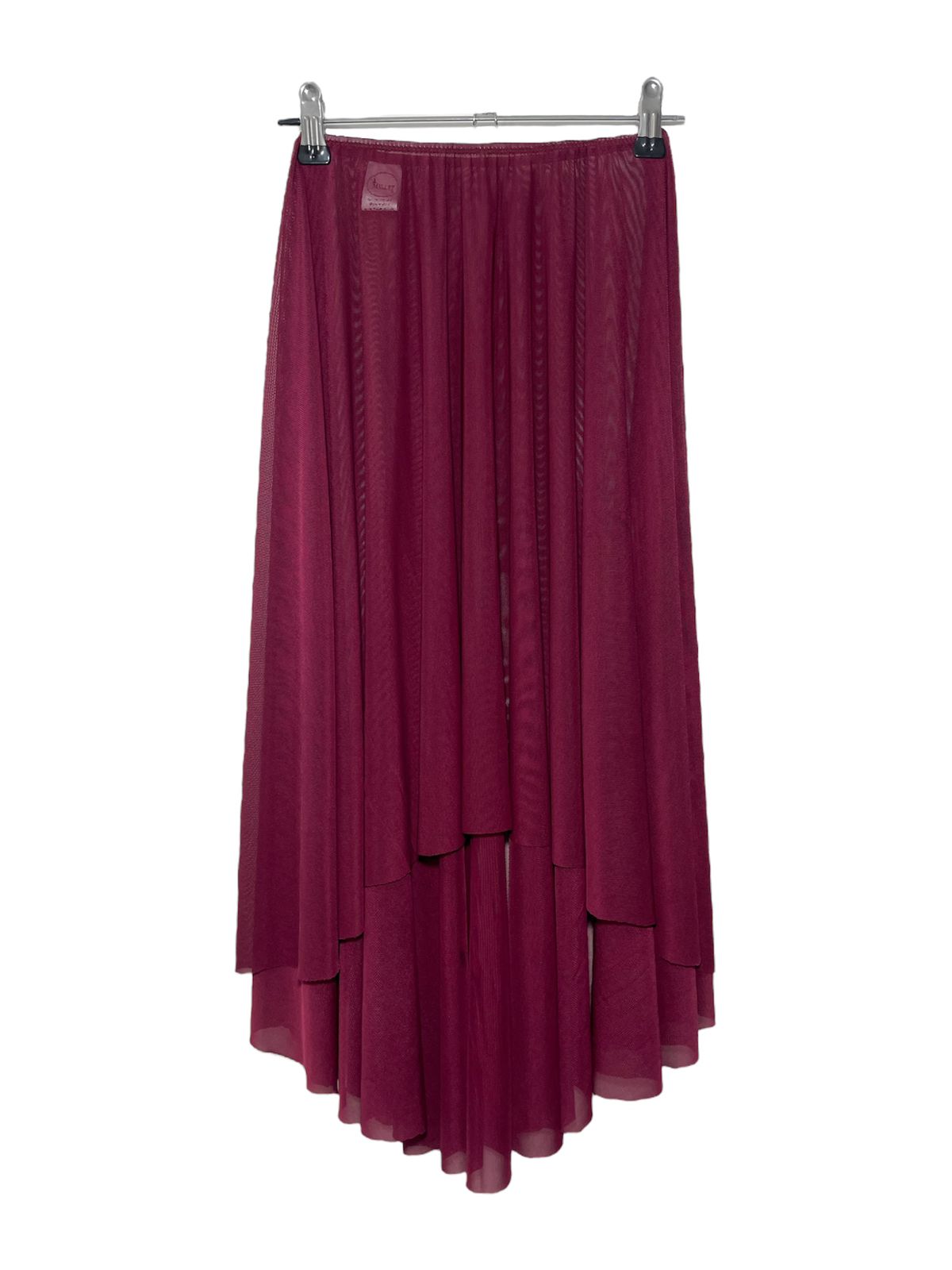 Pollera de Tul Granate