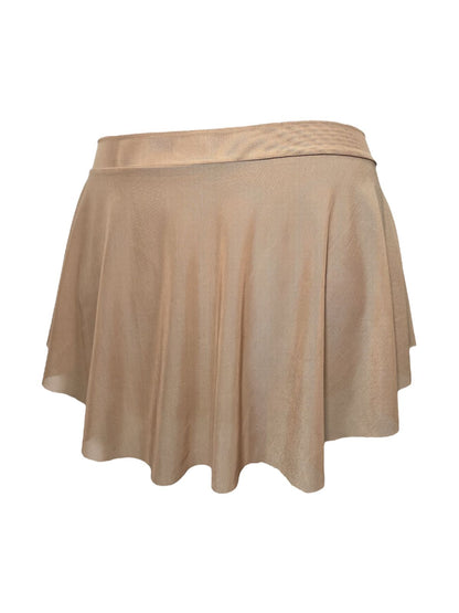 POLLERIN DE TUL CORTO BEIGE