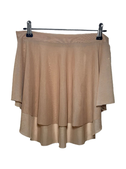 POLLERIN DE TUL CORTO BEIGE