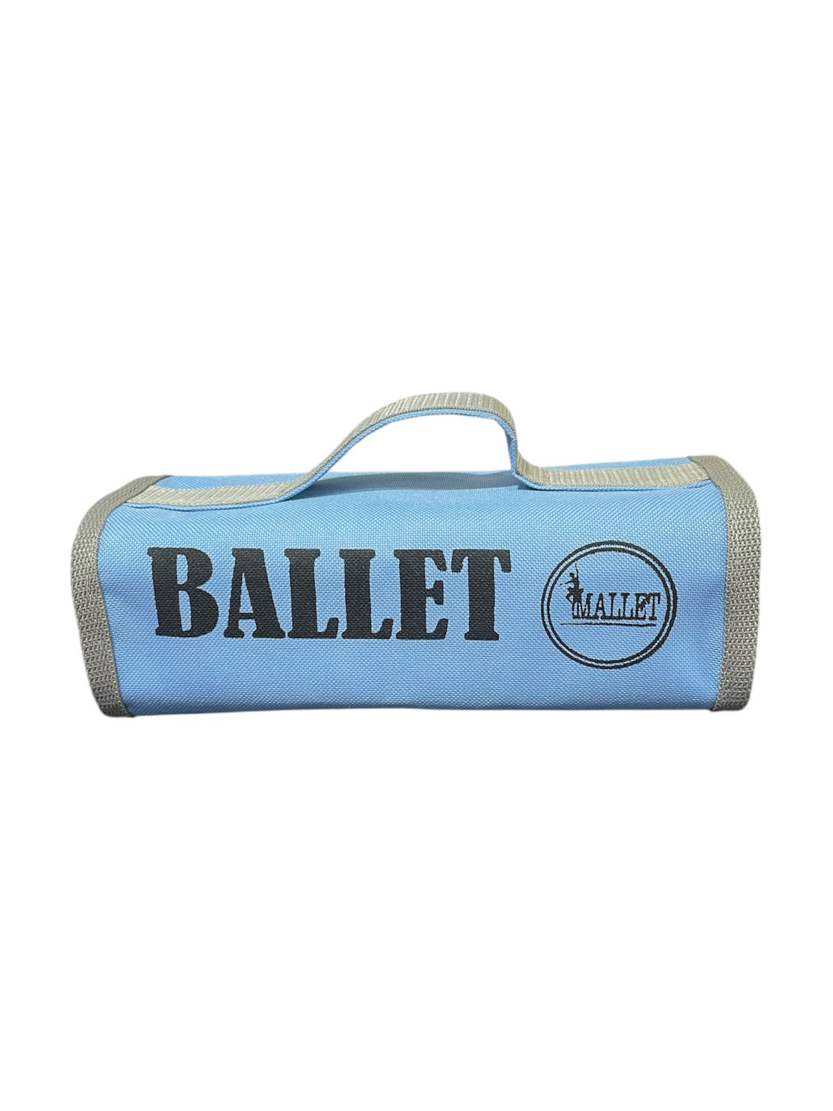 Neceser Ballet celeste borde gris