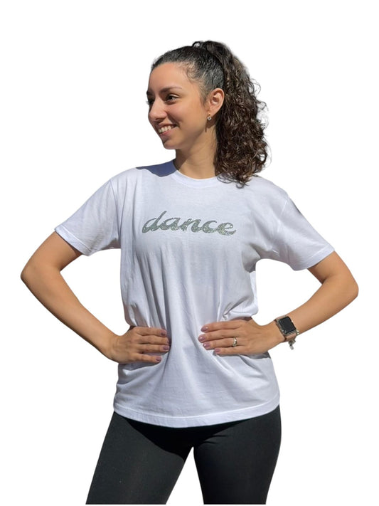 REMERA DANCE BRILLOSA