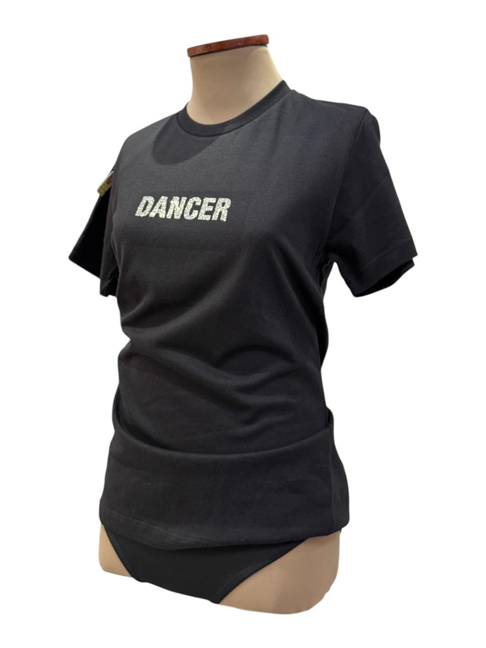 REMERA DANCER NEGRA