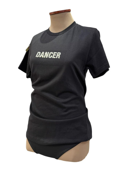 REMERA DANCER NEGRA