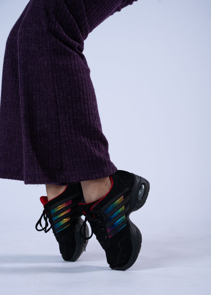 TENIS NEGRO TORNASOLADO